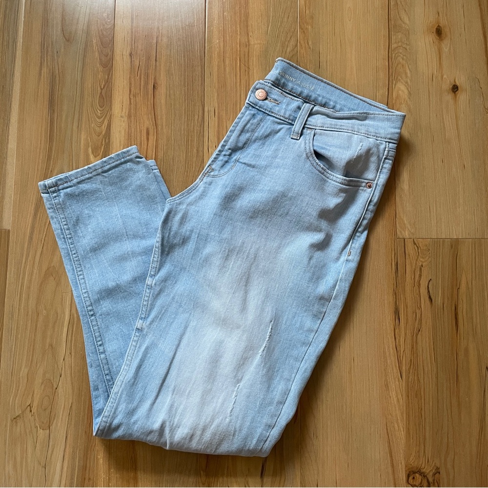 Old Navy Boyfriend Skinny Sky Blue Jeans for Women